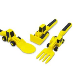 Construction Plate and Utensils