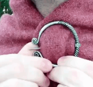 Medieval Cloak Pin