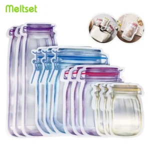 Multi-Purpose Reusable Jar Bags