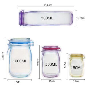 Multi-Purpose Reusable Jar Bags