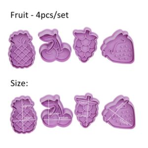 Perfect Stamp Biscuit Mold (4 PCS)