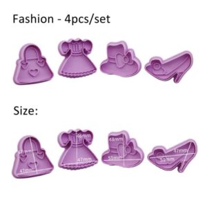Perfect Stamp Biscuit Mold (4 PCS)