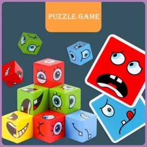 Puzzle Building Cubes