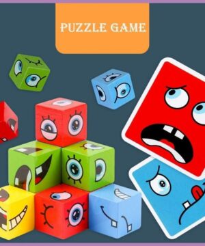 Puzzle Building Cubes