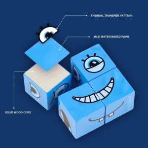Puzzle Building Cubes