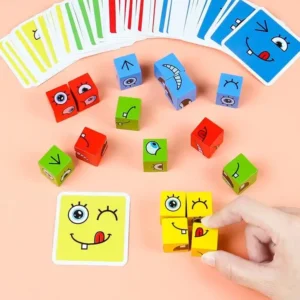 Puzzle Building Cubes