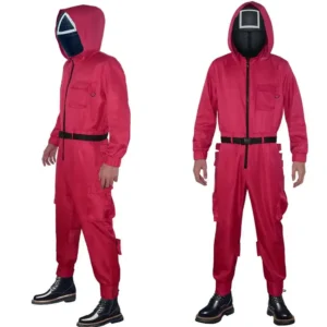 SquidGame Cosplay Costumes Mask Villain Role