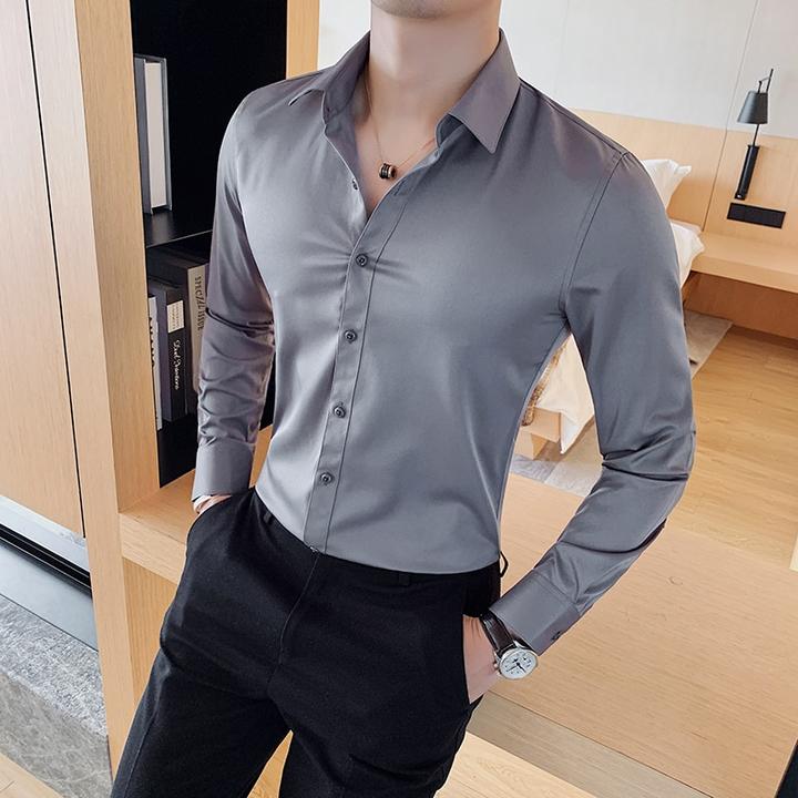 Stretch Non-iron Anti-wrinkle Shirt - 50% OFF - Buy Today