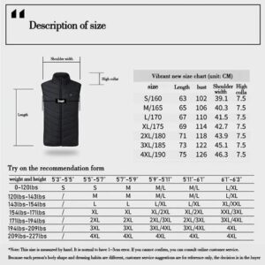 Unisex Warming Heated Vest