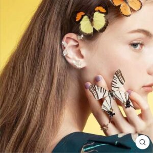 ZIRCON Butterfly earrings