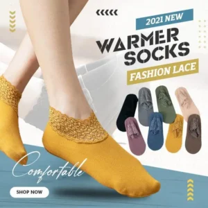 Fashion Lace Warmer Socks