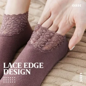Fashion Lace Warmer Socks