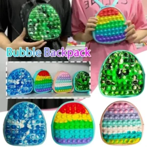 Push Bubbles Children's Backpack Toys