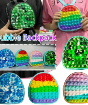 Push Bubbles Children's Backpack Toys
