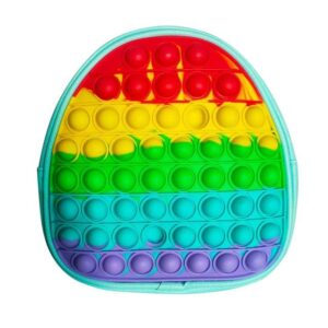 Brinquedos de mochila infantil Push Bubbles