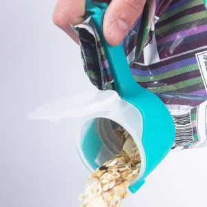 Seal Pour Food Storage Bag Clip
