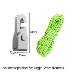 Automatic Lock Hook 4pcs
