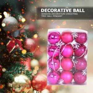 Christmas Trees Ball Colorful