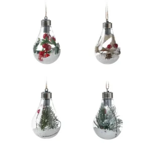 LED Transparent Christmas Ornament