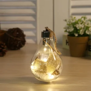 LED Transparent Christmas Ornament