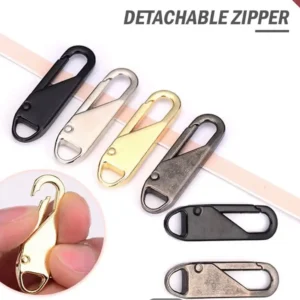 6 Pieces Zipper Pull Replacements Repair Kit