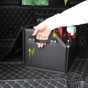 Car Leather Storage Box