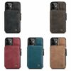 CaseMe Genuine Leather Phone Wallet Case