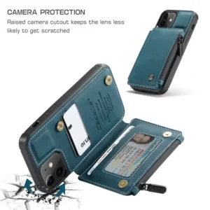 CaseMe Genuine Leather Phone Wallet Case
