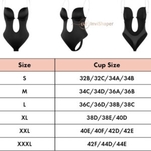InviShaper - Plunge Backless Body Shaper Bra