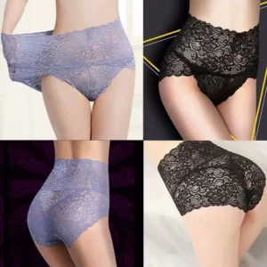 LuxyCurve Seamless Lace Panties