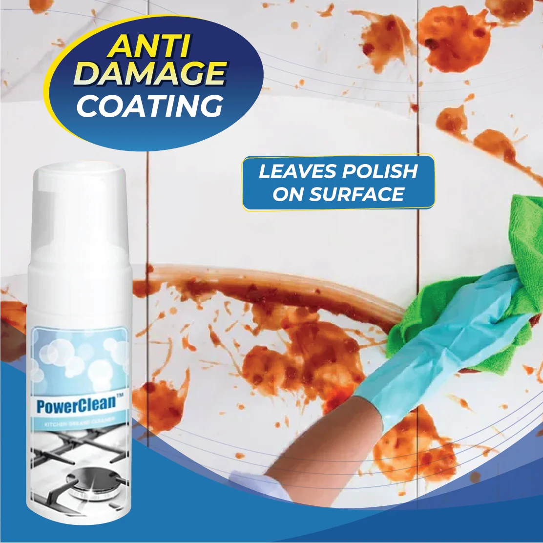 Mighty Kitchen Grease Cleaner Spray