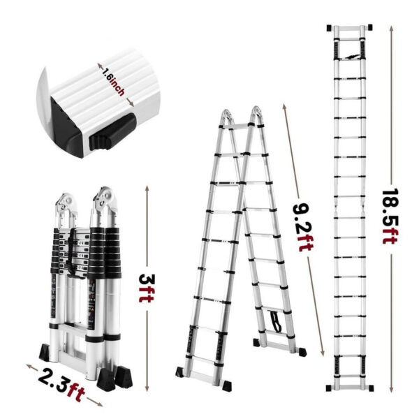 Multifunctional Telescopic Ladder