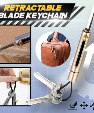 Retractable Blade Keychain