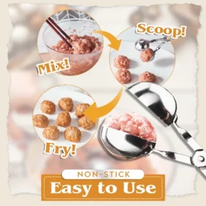 Stainless Steel Cross Meatball Maker