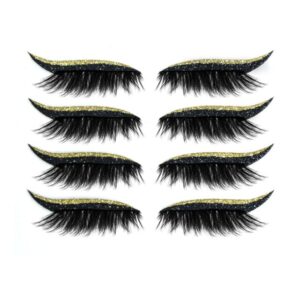 Stick-On Glitter Liner and Lash