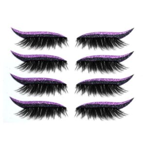 Stick-On Glitter Liner and Lash