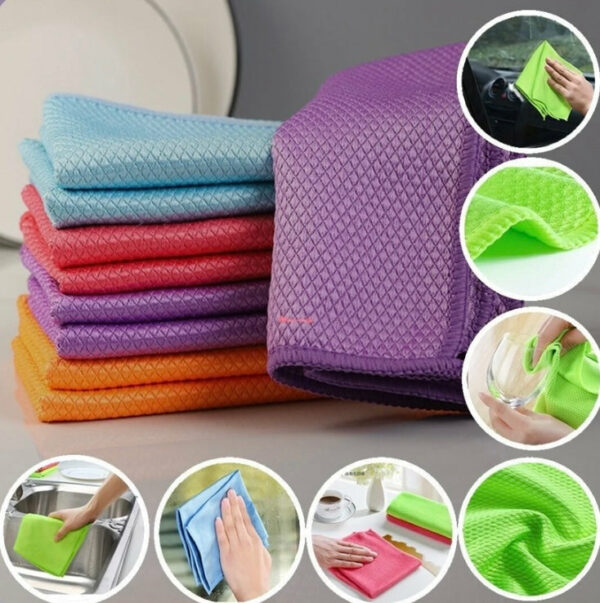 Streak-Free Miracle Cleaning Cloths