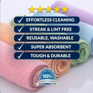 Streak-Free Miracle Cleaning Cloths