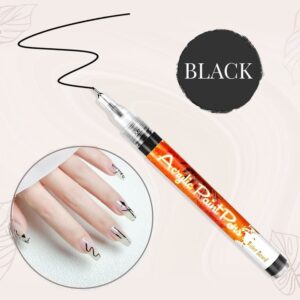 Ultra Thin Curve Manicure Felt Pen