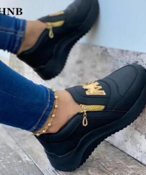 Women’s Double Side Zip Sports Shoes