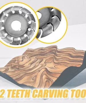 12 Teeth Wood Carving Disc
