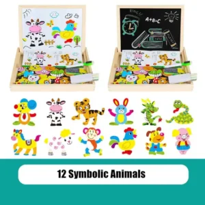 3D Magnetic Puzzle Set