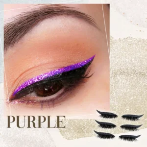 4D Glitter Reusable Eyeliner and Eyelashes Stickers