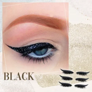 4D Glitter Reusable Eyeliner and Eyelashes Stickers
