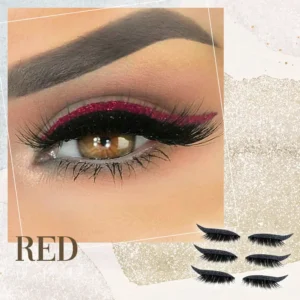 4D Glitter Reusable Eyeliner and Eyelashes Stickers