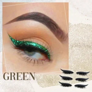 4D Glitter Reusable Eyeliner and Eyelashes Stickers