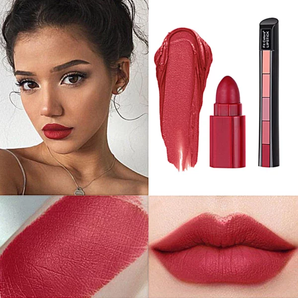 5 In 1 Velvet Matte Compact Lipstick