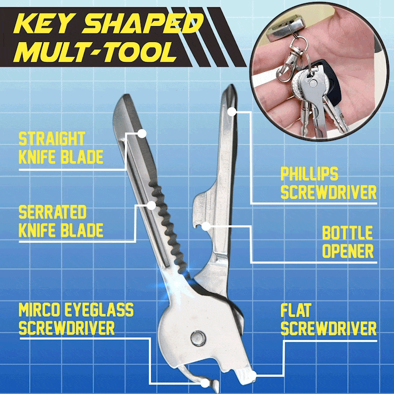 6 In 1 Multifunction Key Tool