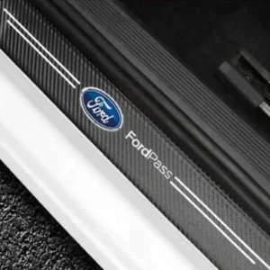 Carbon Car Door Sills Stickers ( 9PCS )