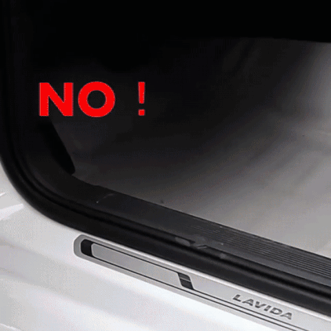 Carbon Car Door Sills Stickers ( 9PCS )
